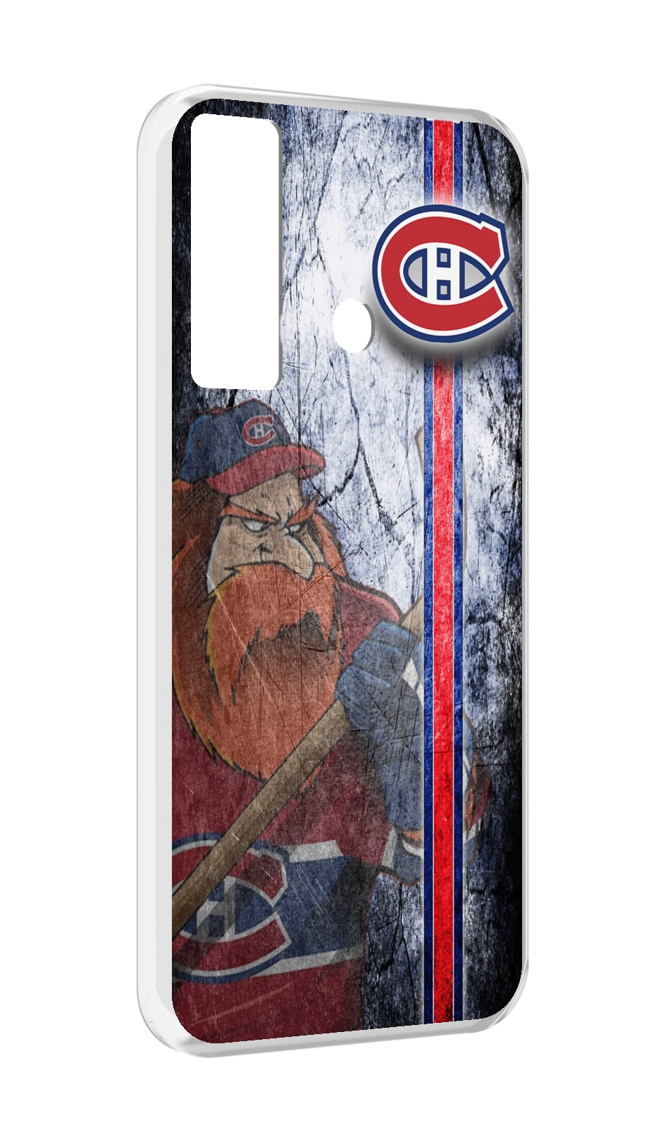 

Чехол MyPads монреаль канадиенс для Tecno Camon 17, Прозрачный, Tocco