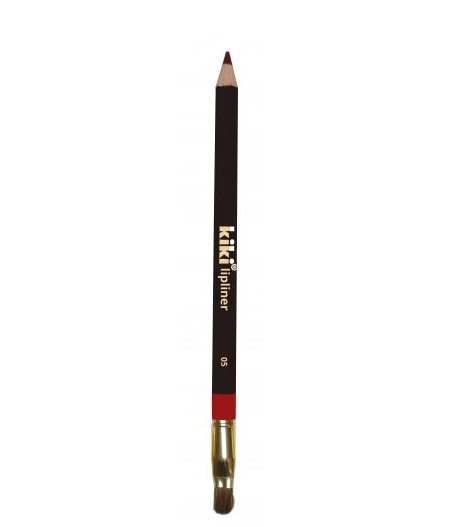 

Карандаш для губ KIKI Lipliner с кисточкой 05, красно-коричневый