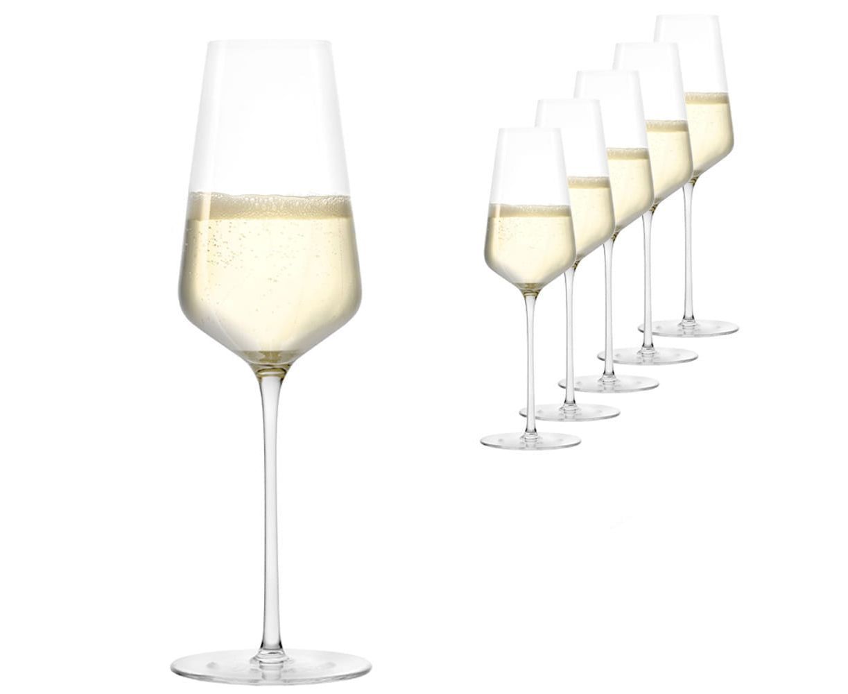 Набор из 6 бокалов для шампанского 290мл Stolzle STARLight 2450029/6