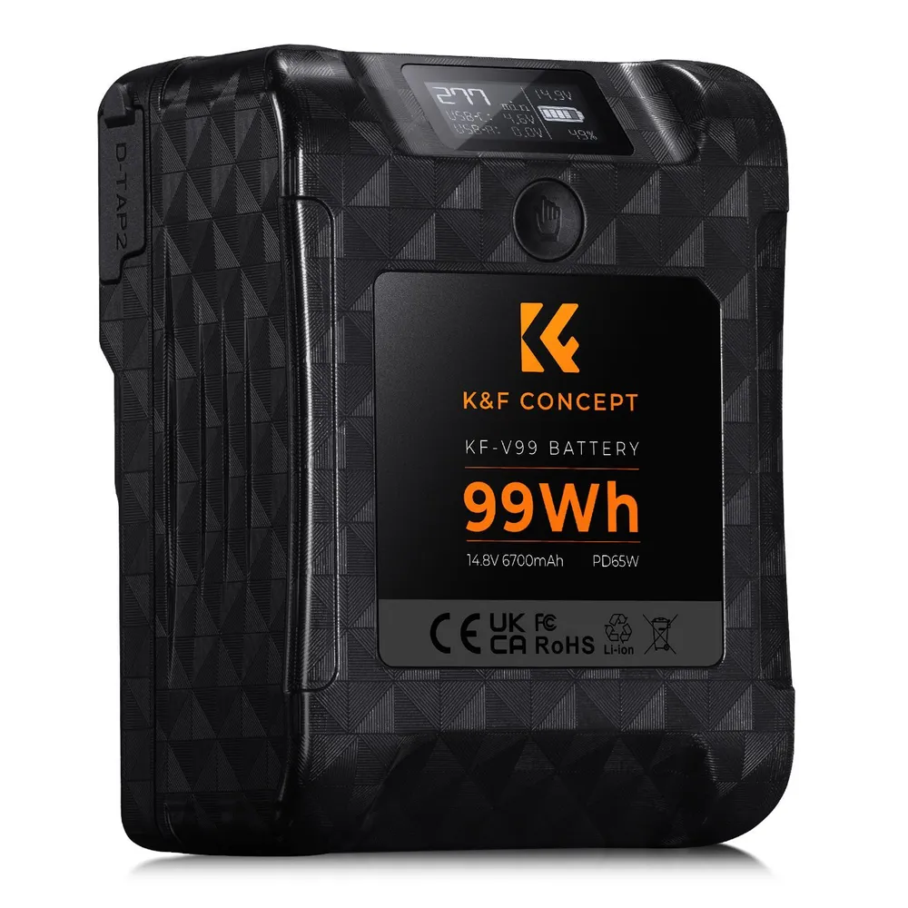 

Портативное зарядное устройство K&F CONCEPT KF28.0024 6700 мАч, черный, KF28.0024