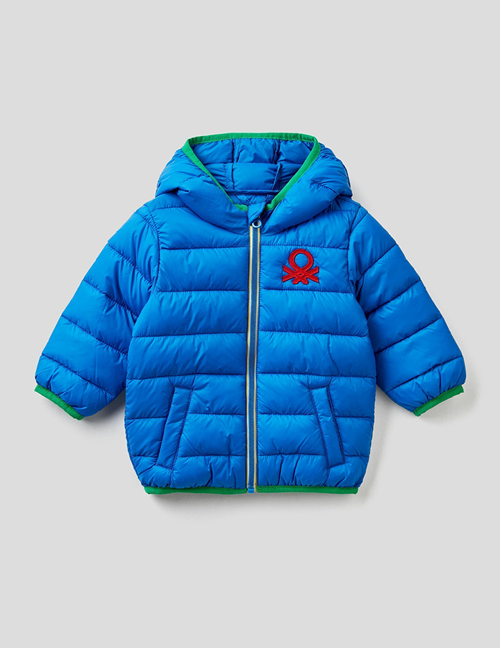 

Куртка для мальчиков Benetton цв. синий р.98, 21A_2TWD53IK0
