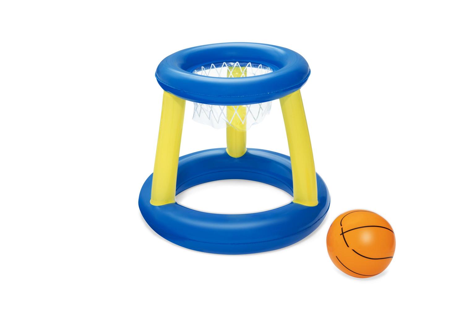 Набор для игры на воде Bestway Баскетбол корзина и мяч 61см от 3 лет 52418 BW игровой набор junfa баскетбол wa 16411
