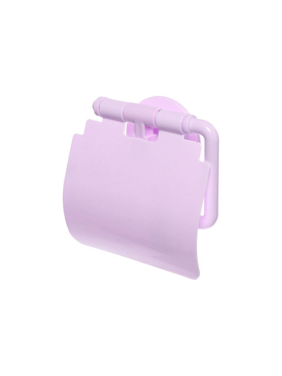 фото Держатель туалетной бумаги wall attachable toilet paper hanger 6899 00107089 фиолетовый nobrand