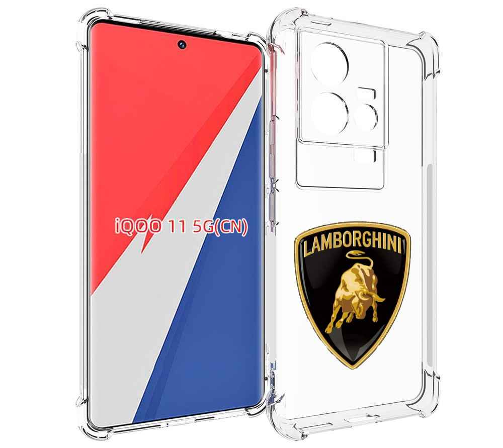

Чехол MyPads lamborghini-ламборгини-2 для Vivo iQOO 11, Прозрачный, Tocco
