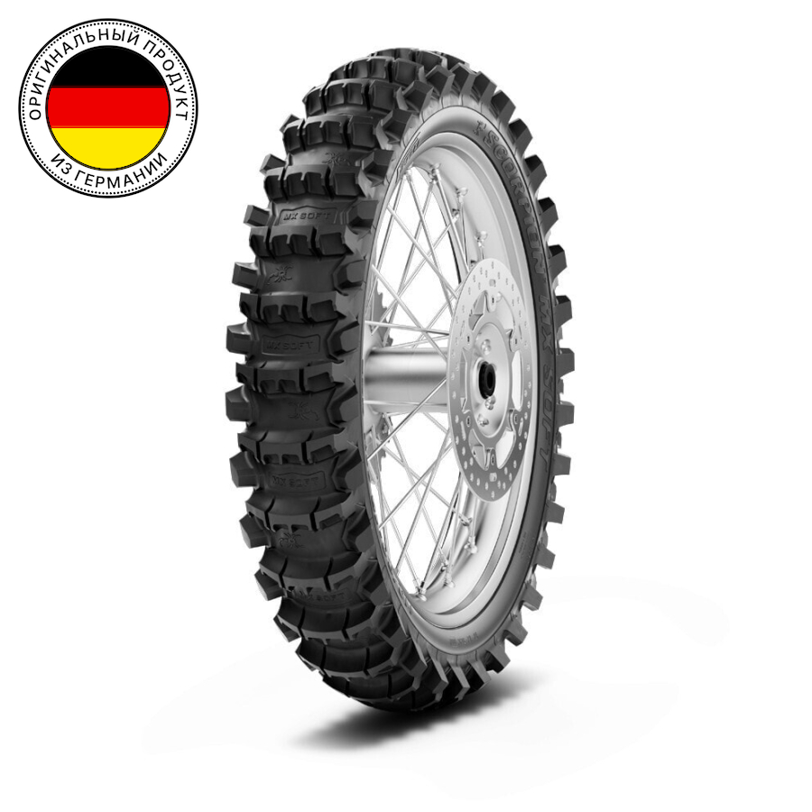 

Мотошины летние Pirelli Scorpion MX Soft (TT) NHS 90/100 R16 51M, Scorpion MX Soft (TT) NHS