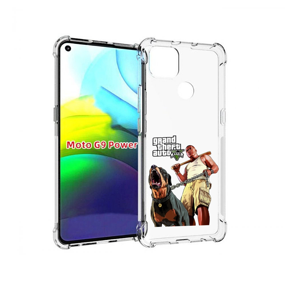 

Чехол MyPads GTA грозная собака для Motorola Moto G9 Power, Прозрачный, Tocco