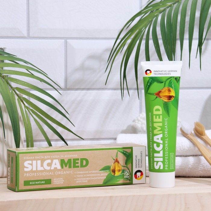 

Зубная паста Silcamed Eco nature, 130 г