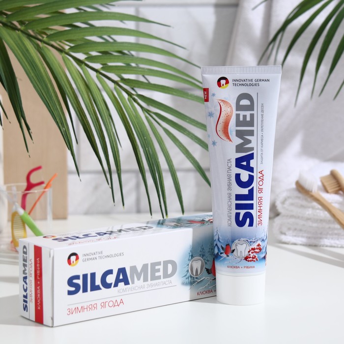 

Зубная паста Silcamed Зимняя ягода 130 г