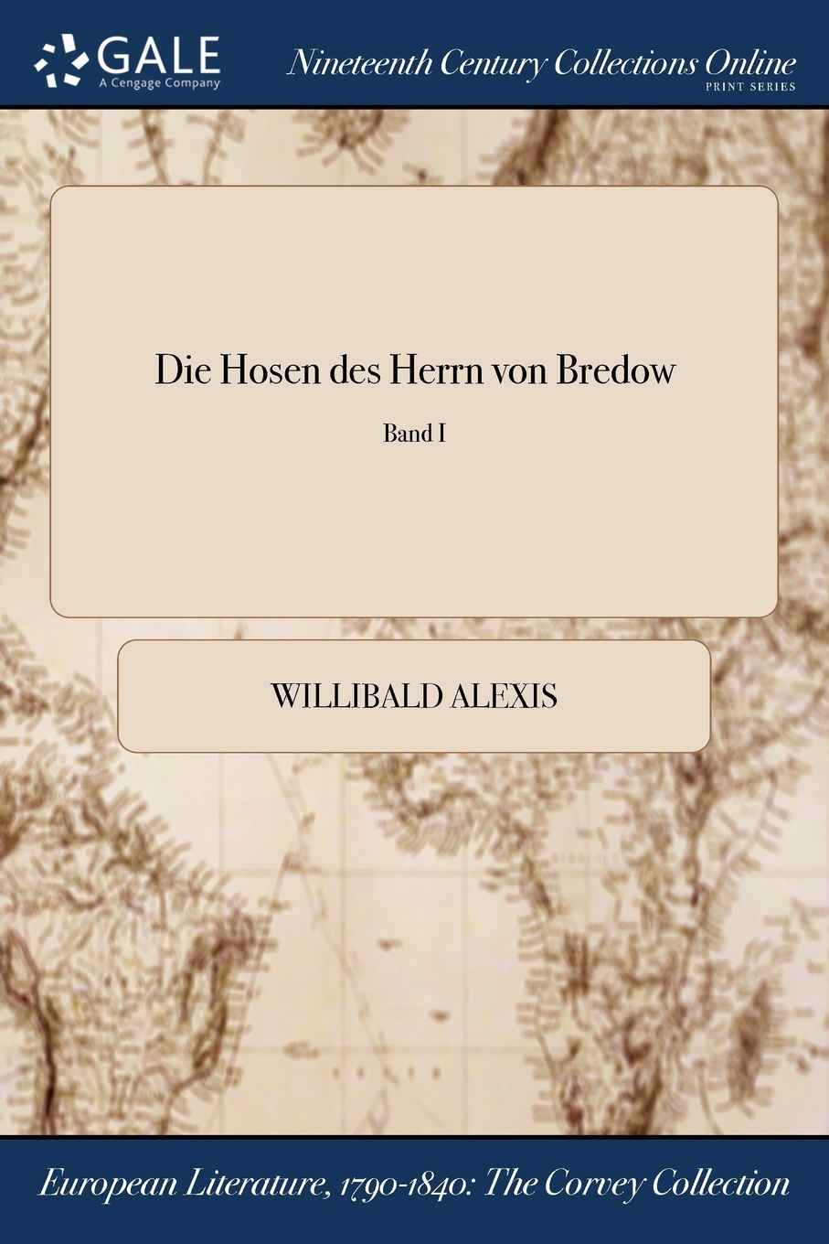 

Die Hosen des Herrn von Bredow; Band I