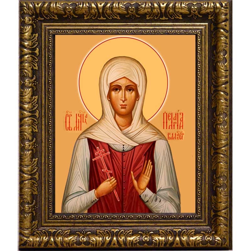 

Пелагия Балакирева святая мученица. Икона на холсте.