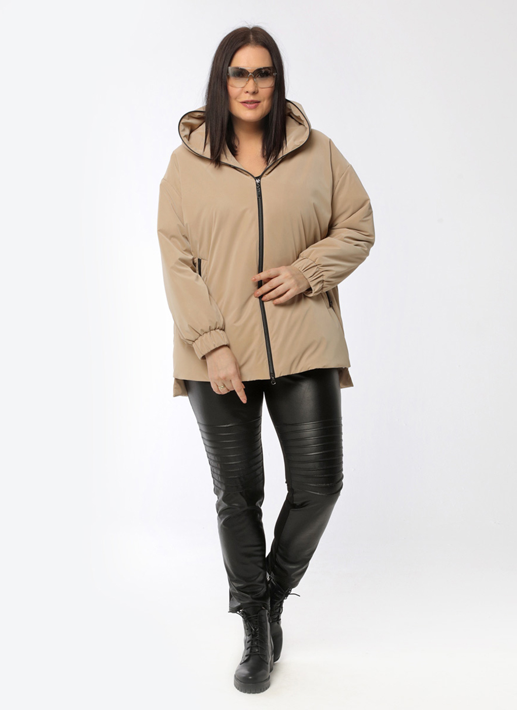 

Куртка женская Каляев 60576 бежевая 50 RU, 60576