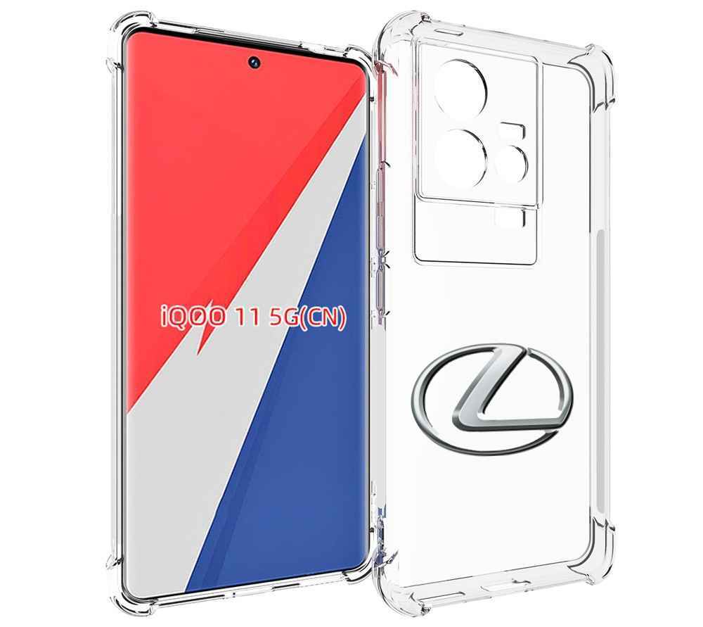 

Чехол MyPads lexus-лексус-5 мужской для Vivo iQOO 11, Прозрачный, Tocco