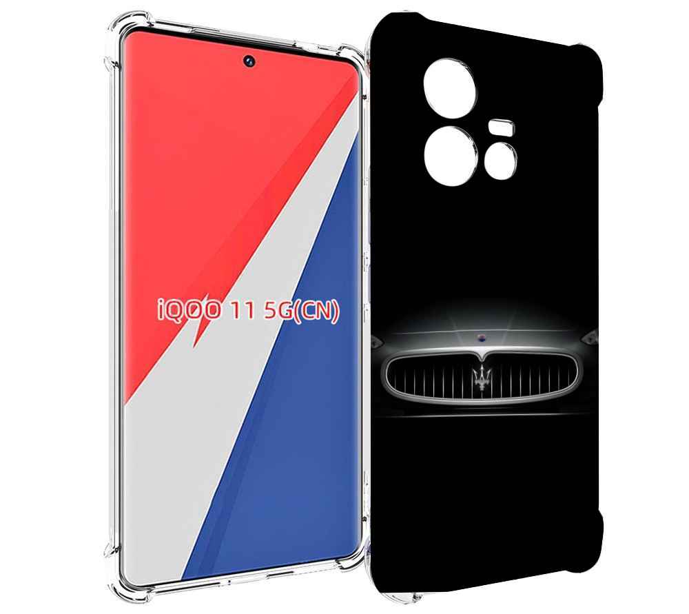

Чехол MyPads maserati мазерати 1женский для Vivo iQOO 11, Прозрачный, Tocco