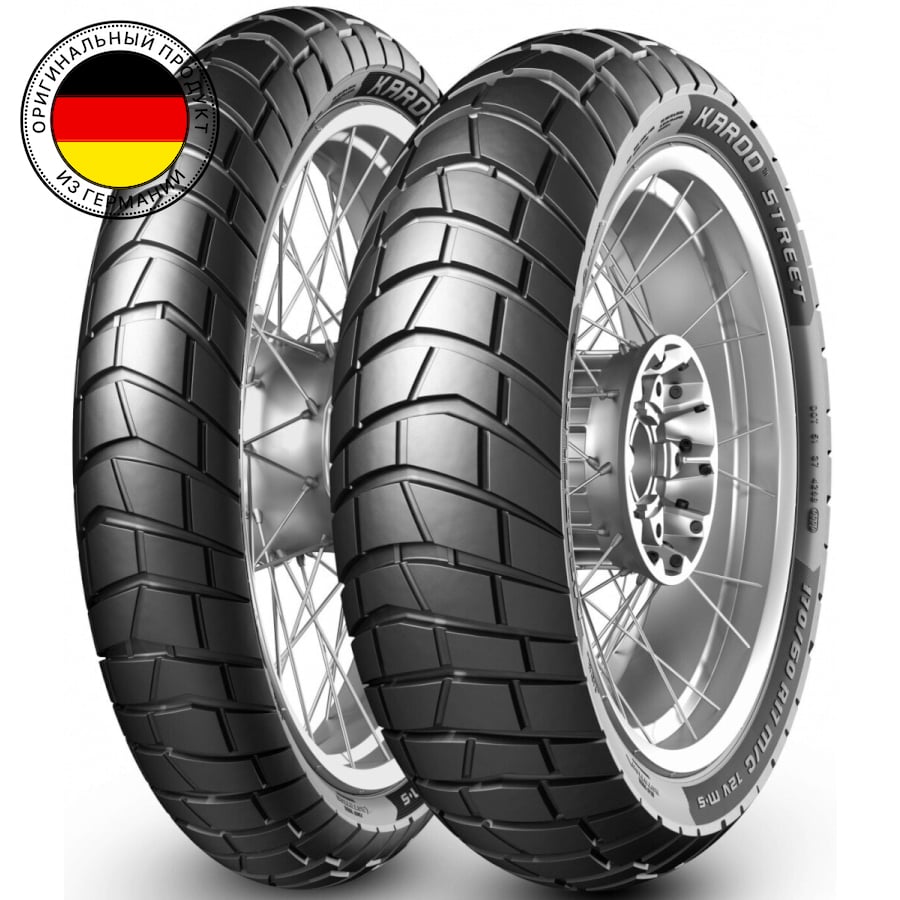 

Мотошины летние Metzeler Karoo Street 100/90 R19 57V, Karoo Street