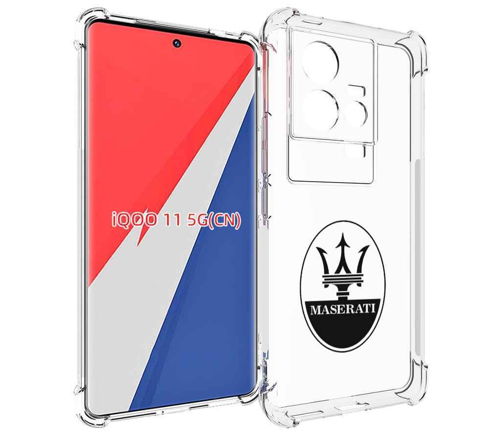 

Чехол MyPads maserati-мазерати-4 для Vivo iQOO 11, Прозрачный, Tocco