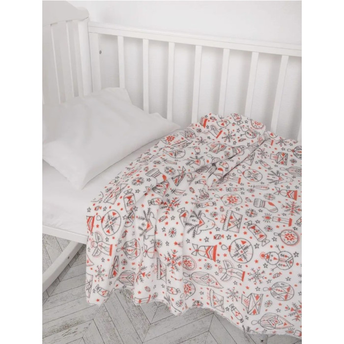 Плед детский Baby Nice Micro Flannel Игрушки 100х118 см