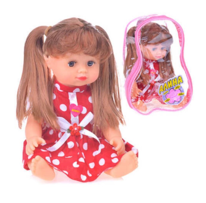 Кукла PLAYSMART 5510 Алина озвуч. в рюкзаке