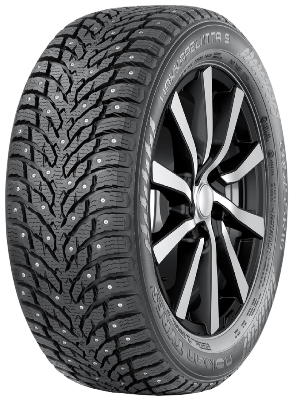 

Автошина R19 255/35 Nokian Tyres Hakkapeliitta 9 96T XL шип TS32233 1шт, Hakkapeliitta 9