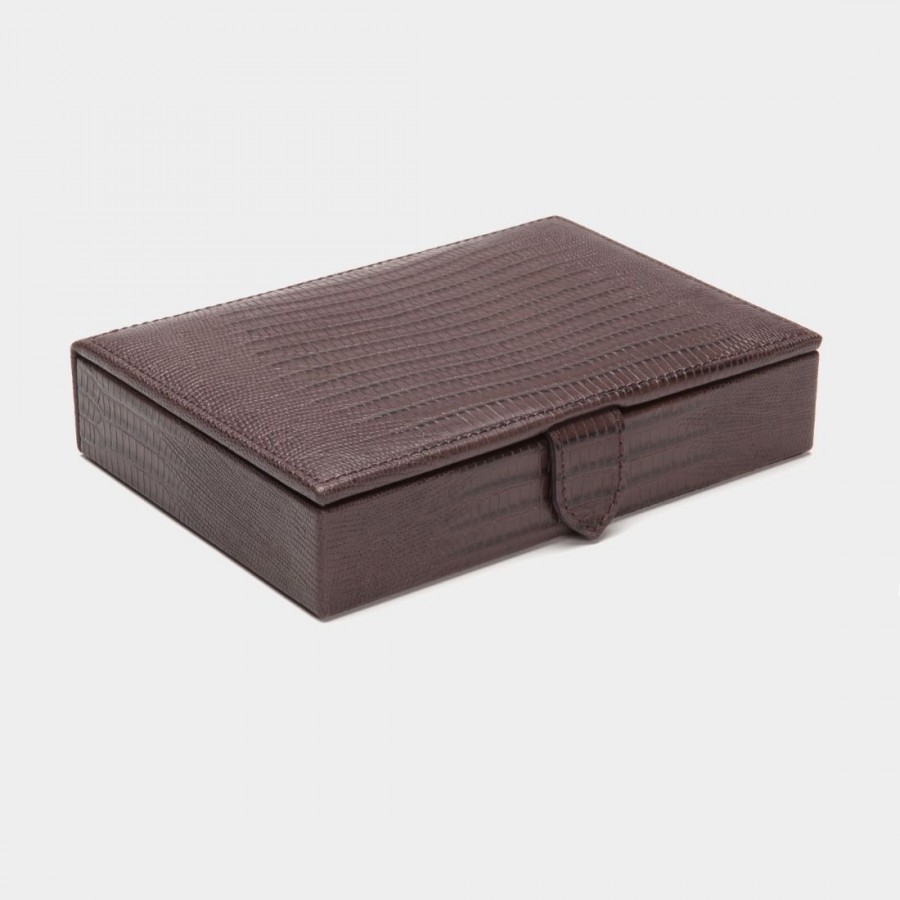 

Бокс для хранения запонок и галстука коричневого цвета из коллекции "Blake", Wolf 305395, 305395