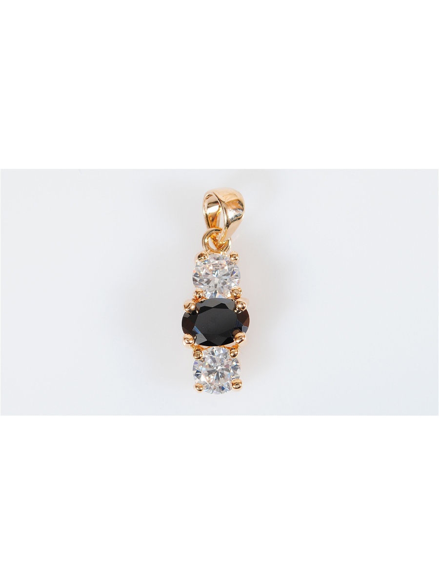

Кулон из бижутерного сплава Lotus Jewelry 3019P-22Bcz, фианит, 3019P-22Bcz