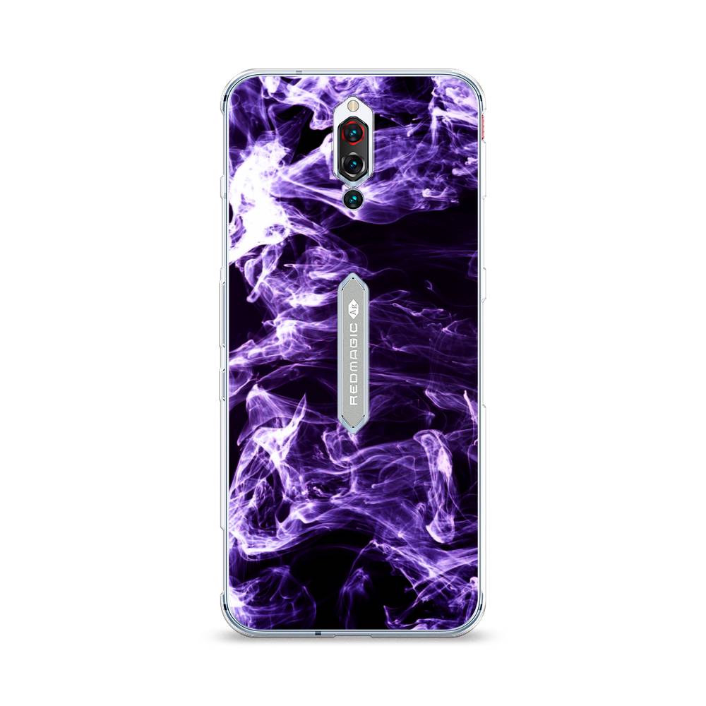 

Чехол на ZTE RedMagic 5S "Фиолетовый дым", Фиолетовый;белый;черный, 134250-3