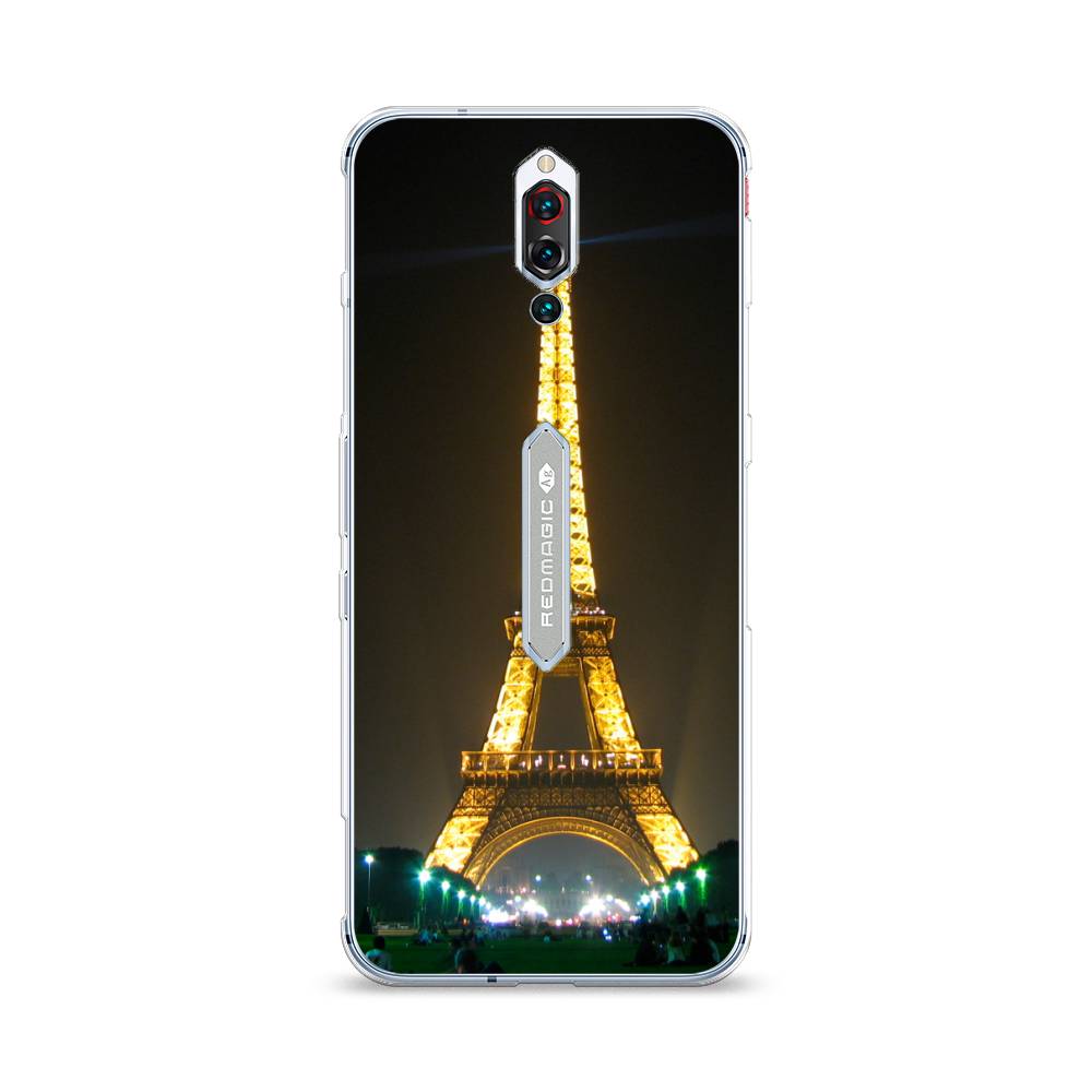 

Чехол на ZTE RedMagic 5S "Париж 2", Желтый;серый, 134250-2