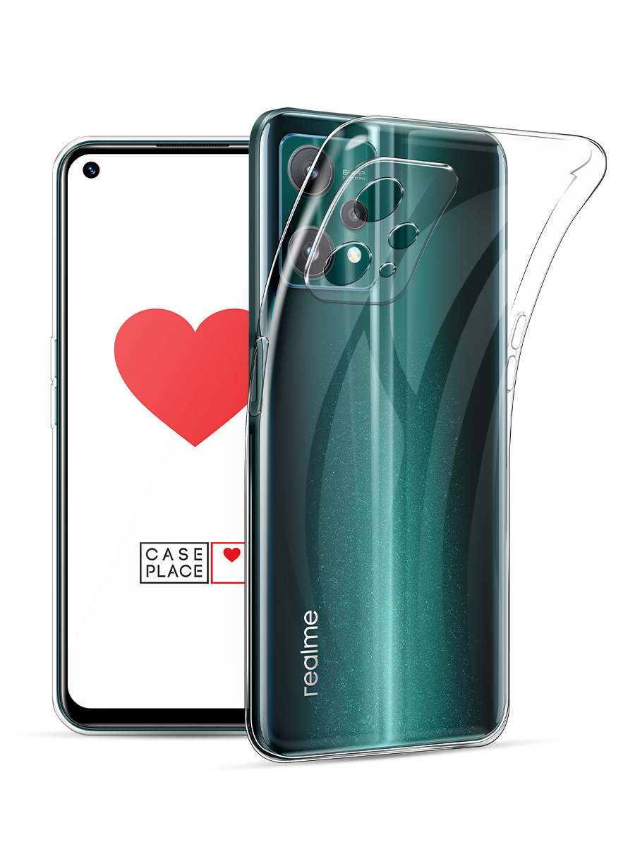 

Чехол на Realme 9 Pro прозрачный, 2511150-6