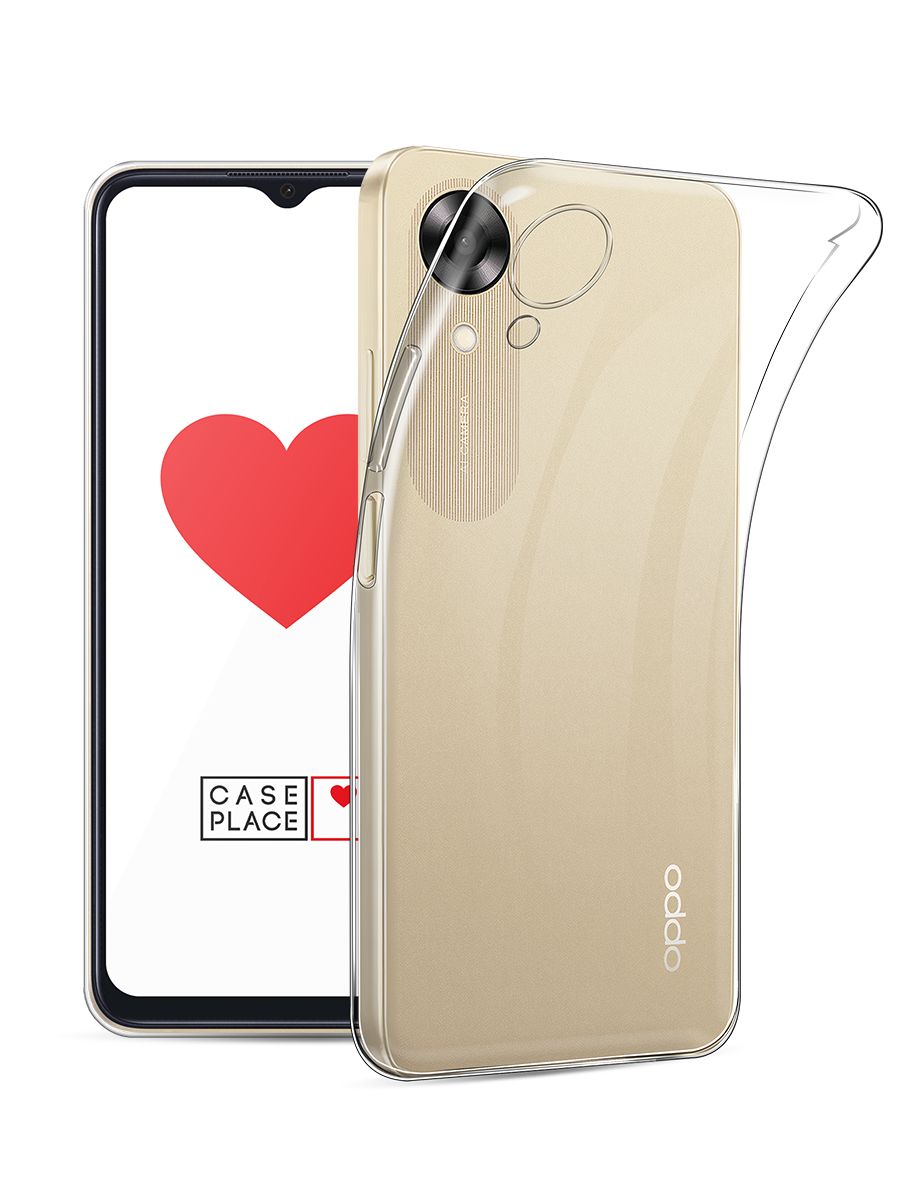 

Чехол на Oppo A17K прозрачный, 2512850-6