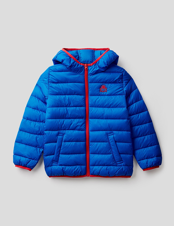 

Куртка для мальчиков Benetton цв. синий р.140, 21A_2TWD53NA0