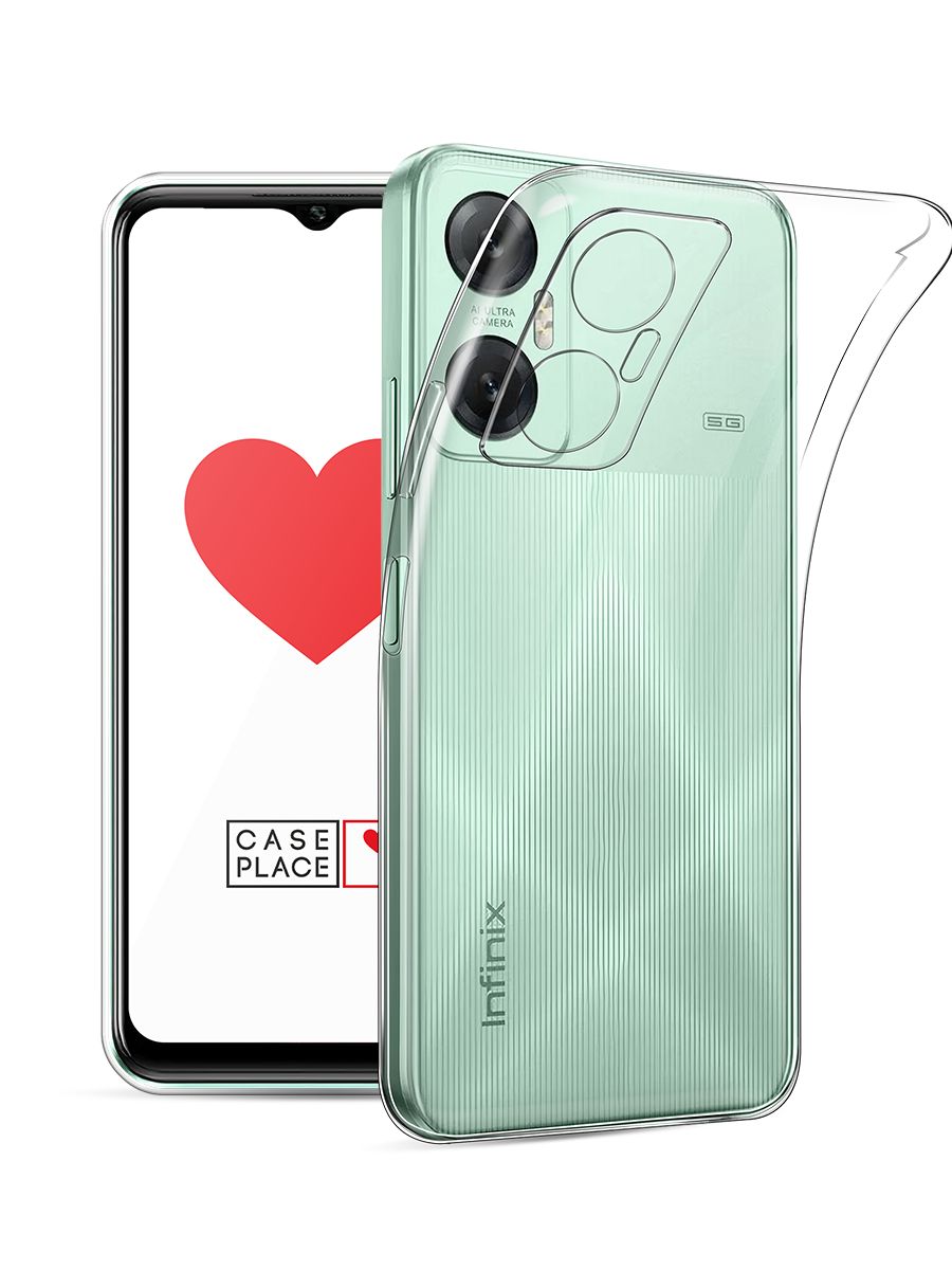 

Чехол на Infinix HOT 20 5G прозрачный, 3103250-6
