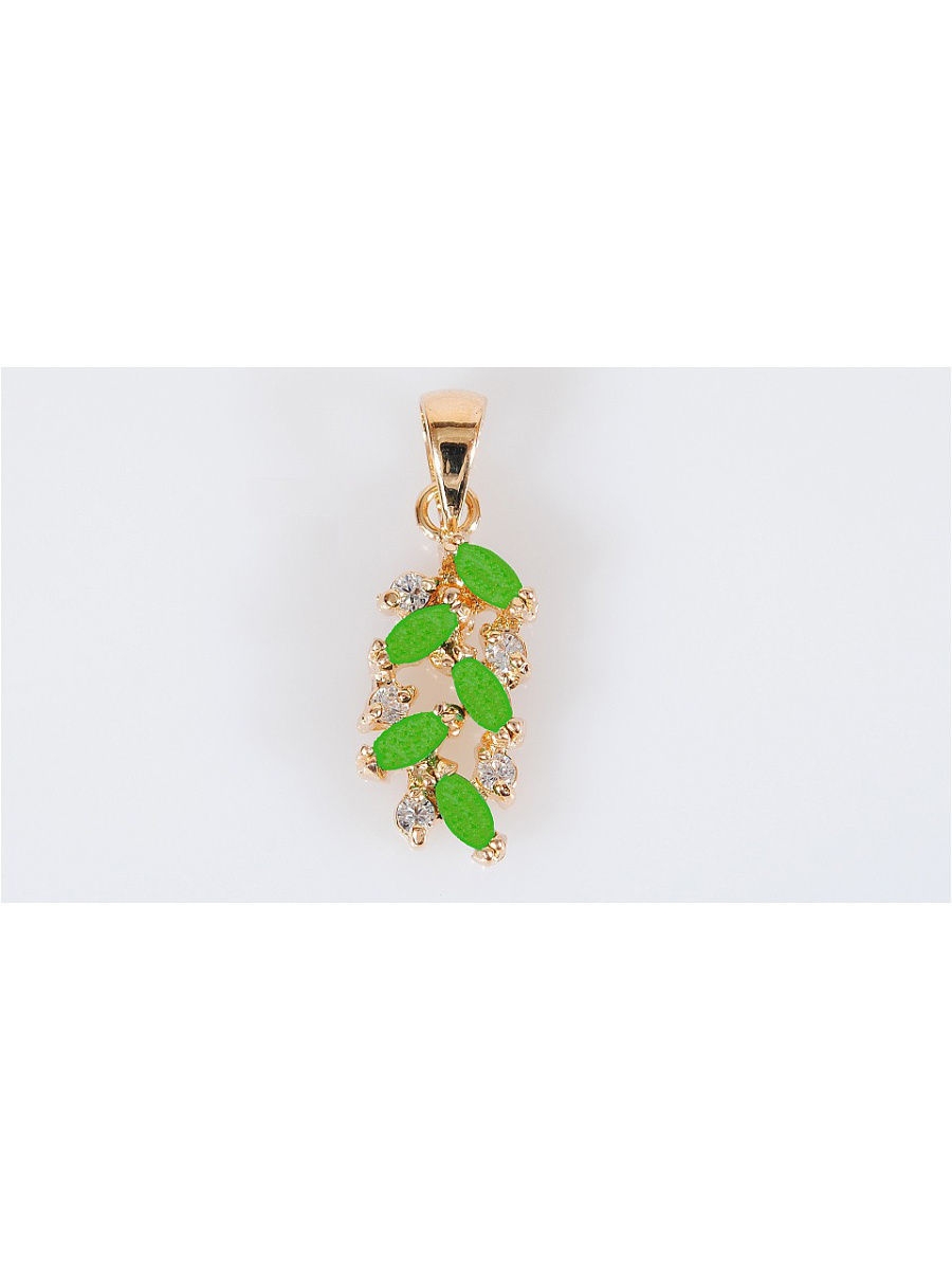 

Кулон из бижутерного сплава Lotus Jewelry 5P-205ch, хризопраз, 5P-205ch