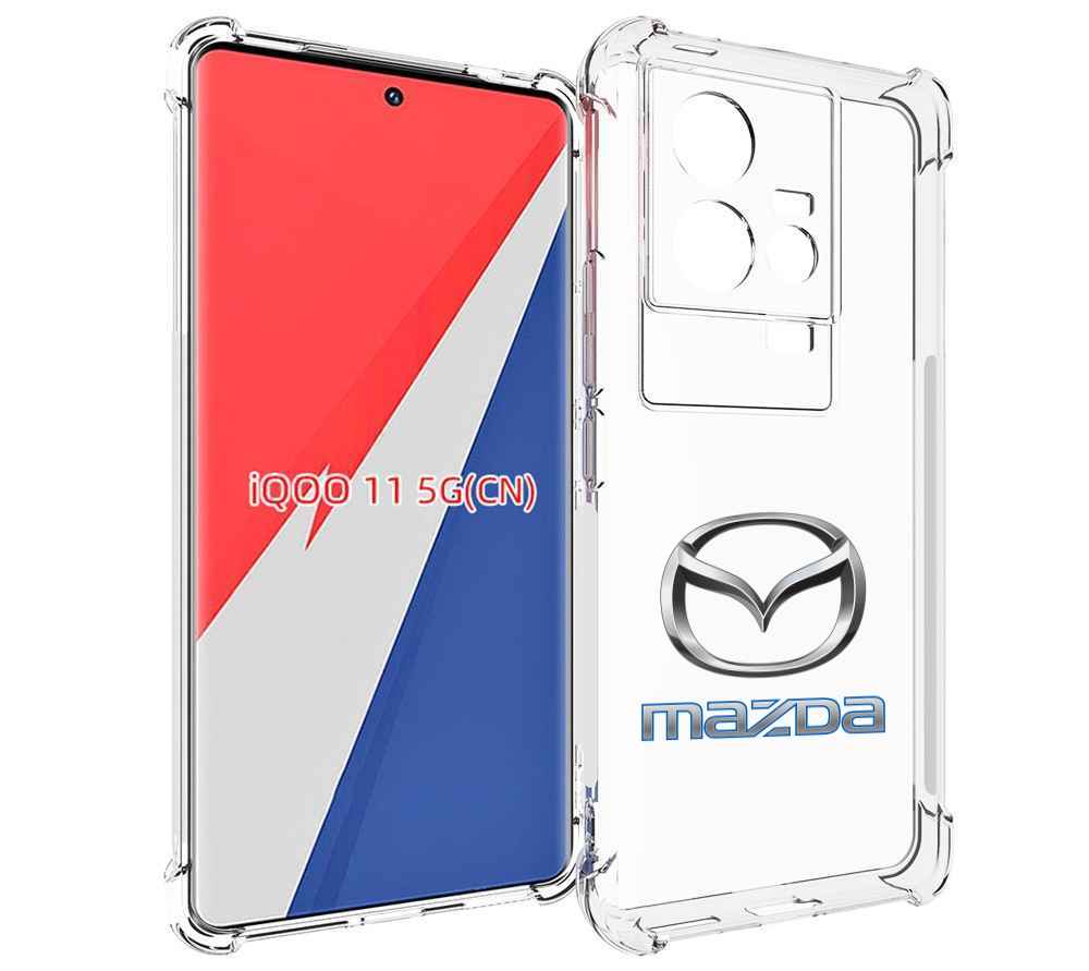 

Чехол MyPads mazda-мазда-4 мужской для Vivo iQOO 11, Прозрачный, Tocco