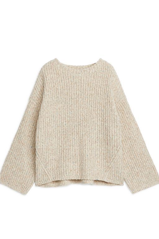 

Джемпер женский ARKET 1218414 бежевый L, 1218414