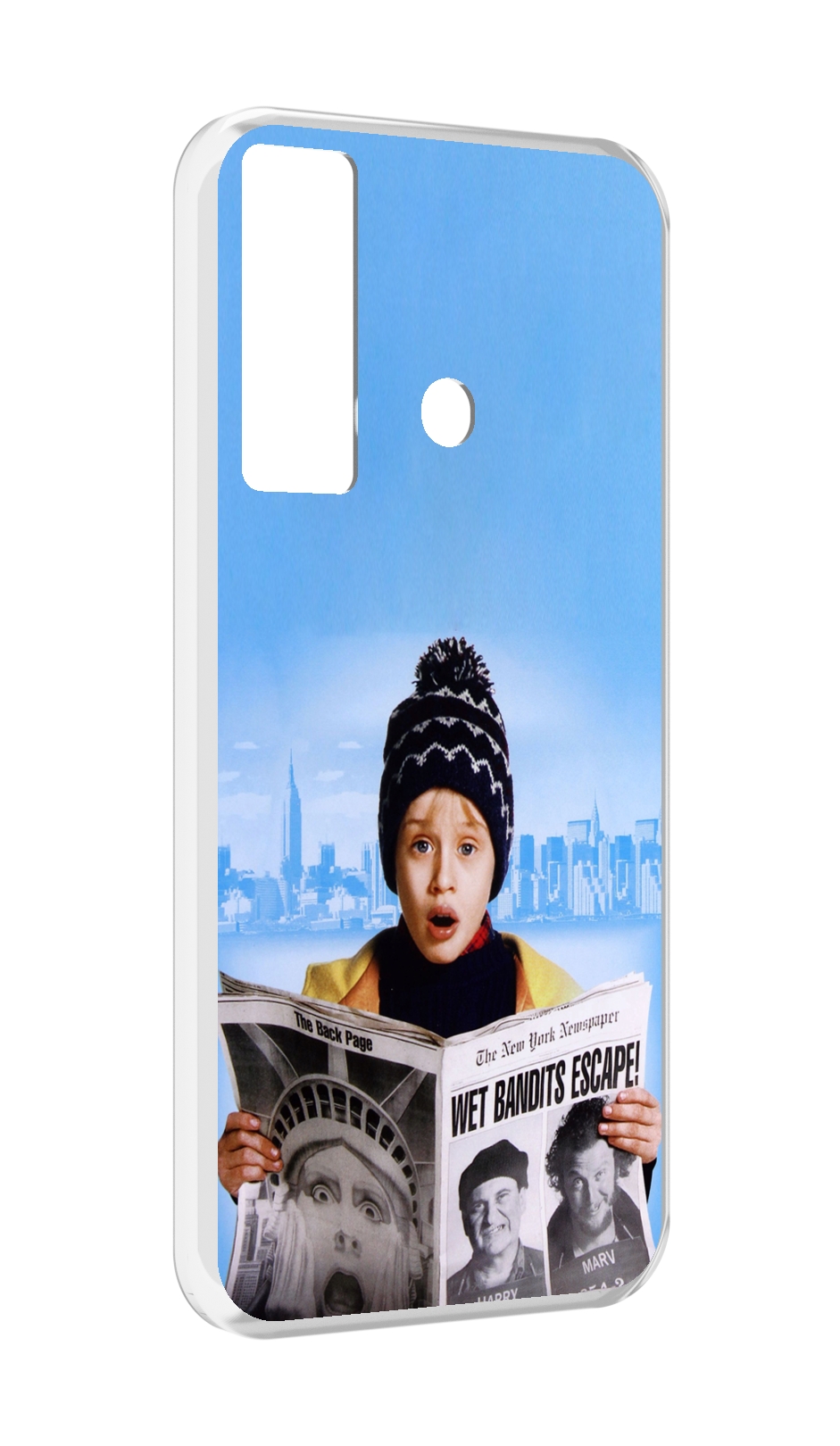 

Чехол MyPads один-дома-детский для Tecno Camon 17, Прозрачный, Tocco