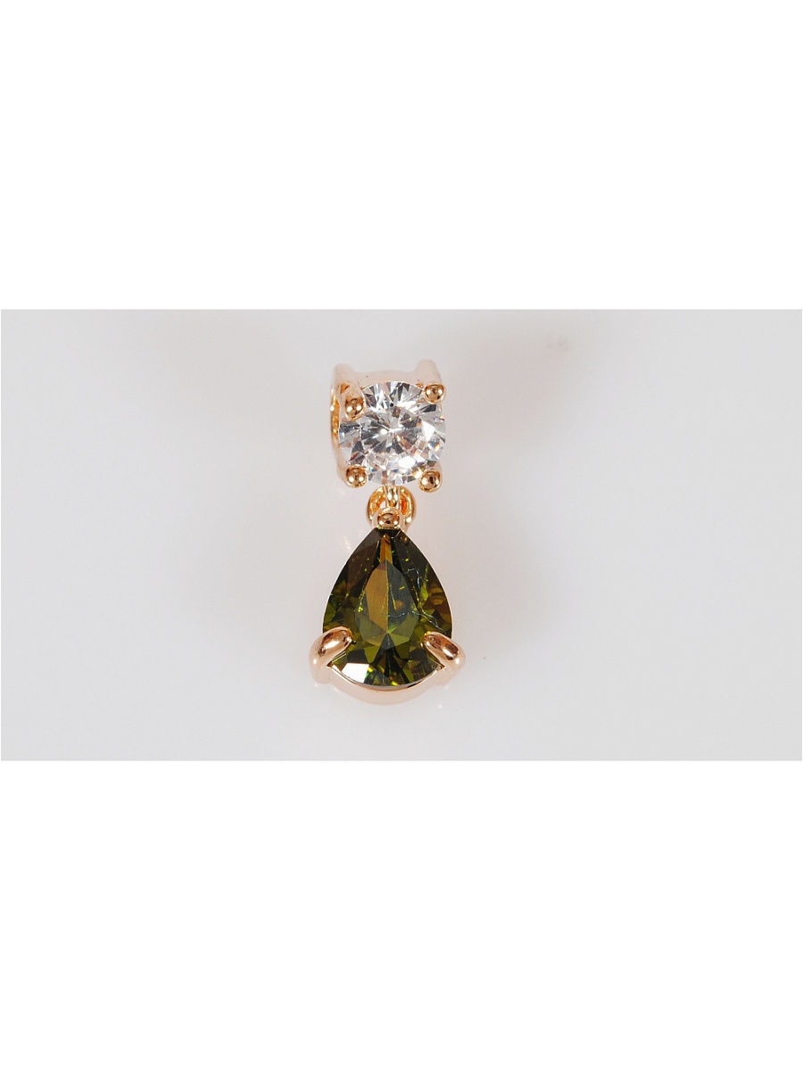 

Кулон из бижутерного сплава Lotus Jewelry 393P-039pd, перидот, 393P-039pd