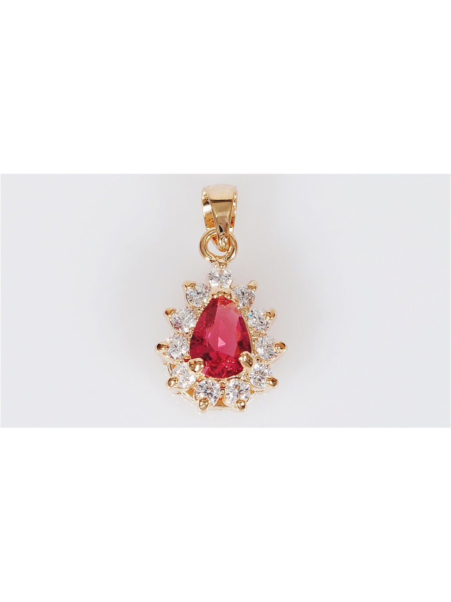 

Кулон из бижутерного сплава Lotus Jewelry 39P-61Rc, корунд, 39P-61Rc