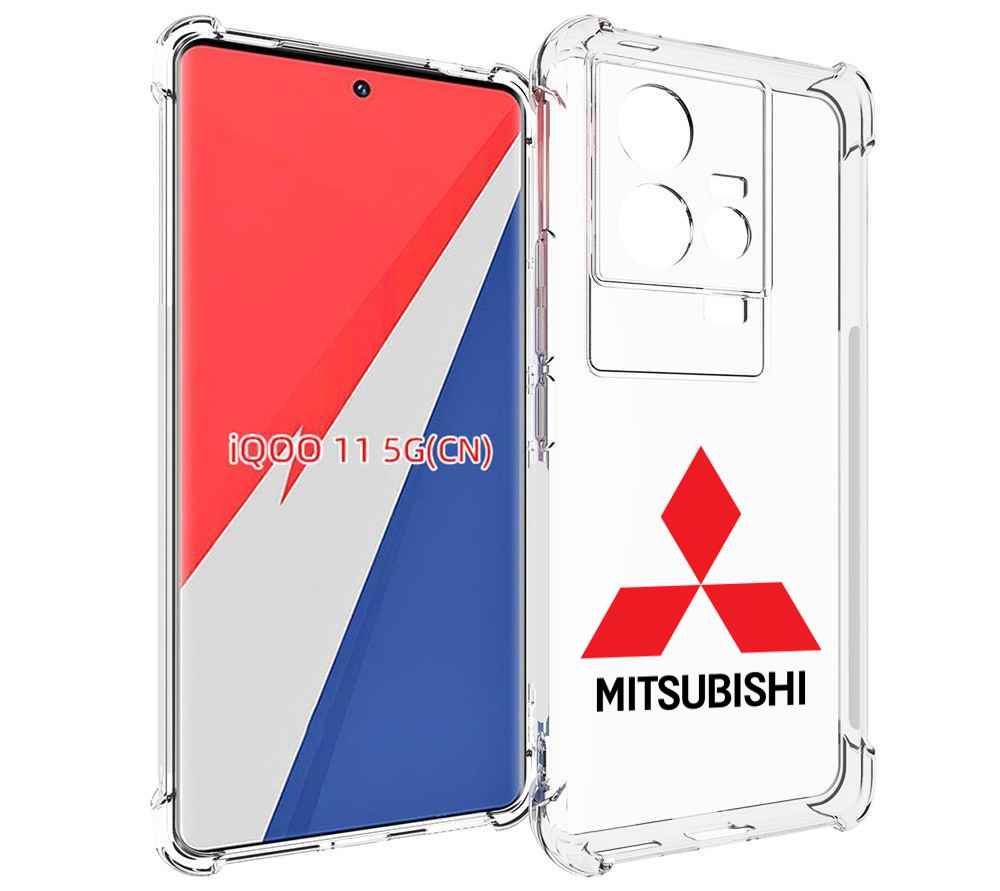 

Чехол MyPads mitsubishi-3 для Vivo iQOO 11, Прозрачный, Tocco