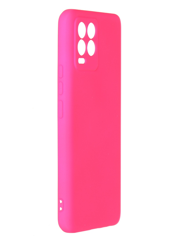 фото Чехол neypo для realme 8/8 pro silicone 2.0mm hot pink nsc46955