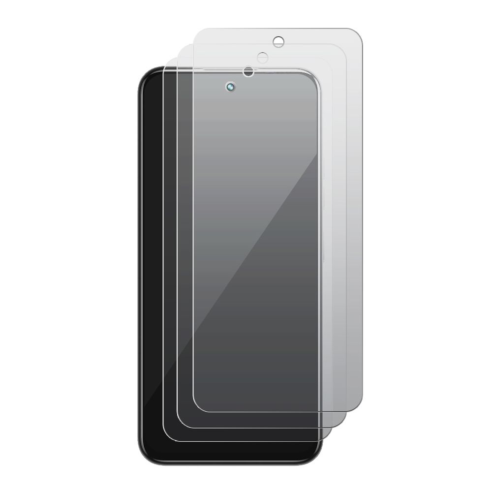 

Комплект из 3-х защитных гибридных стекол МАТОВЫХ Krutoff для TECNO Spark 30С