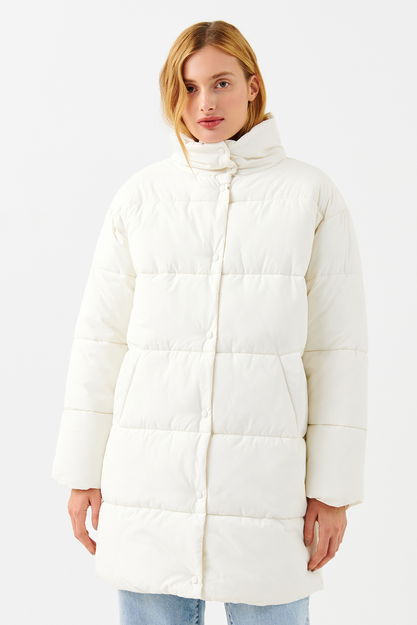 

Куртка женская Befree 2241254144-60 белая XS, 2241254144-60