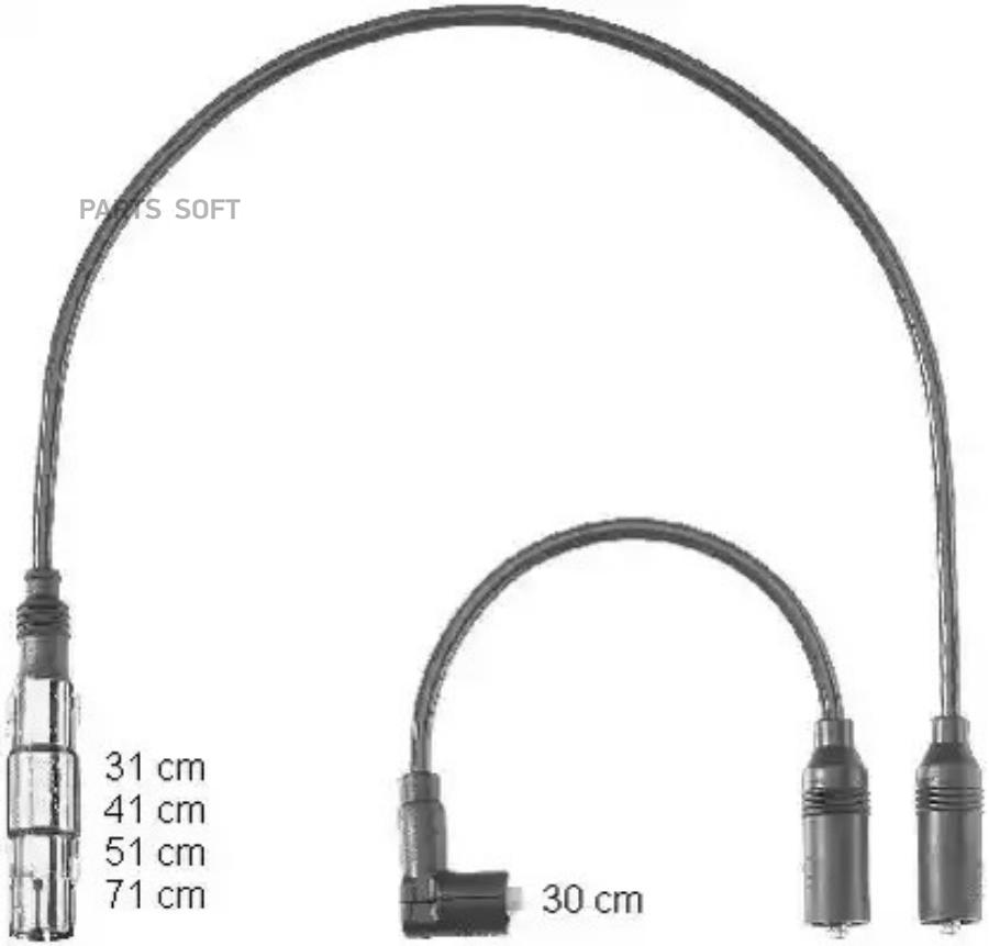 Высоковольтпровода КомКт Champion CLS047 11029₽