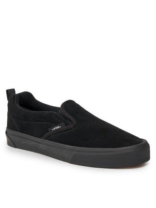 Слипоны мужские Vans Knu Slip VN0009QDBKA1 черные 40 EU