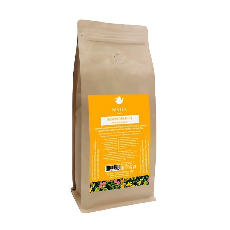 Чай Niktea Raspberry Mint(Фруктовые травы) травяной, 250г ЧН520