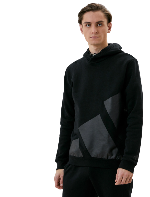 Толстовка мужская Adidas HC0375 черная 50