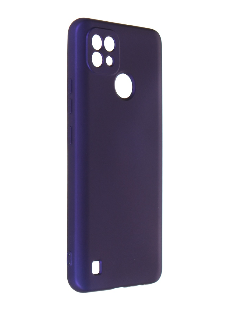 фото Чехол neypo для realme c21 silicone 2.0mm purple nsc46975