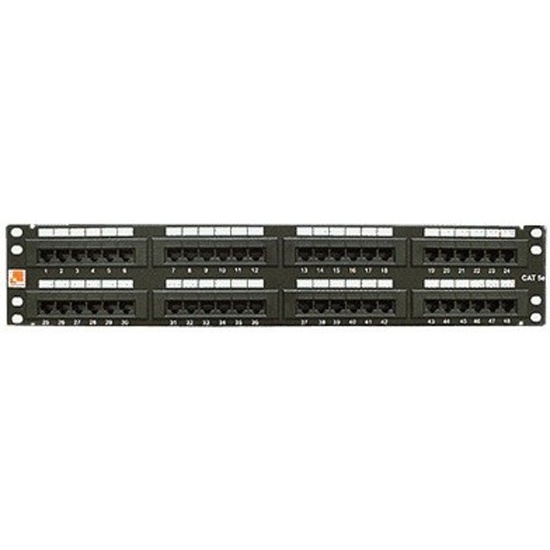 

Патч-панель Lanmaster LAN-PP48UTP5E, Черный, LAN-PP48UTP5E