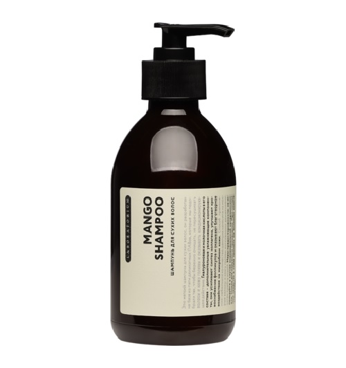 Шампунь Laboratorium для сухих волос Mango Shampoo 250 мл увлажняющий и питательный шампунь для сухих волос с протеинами молока shampoo nourishing s86 846 1000 мл