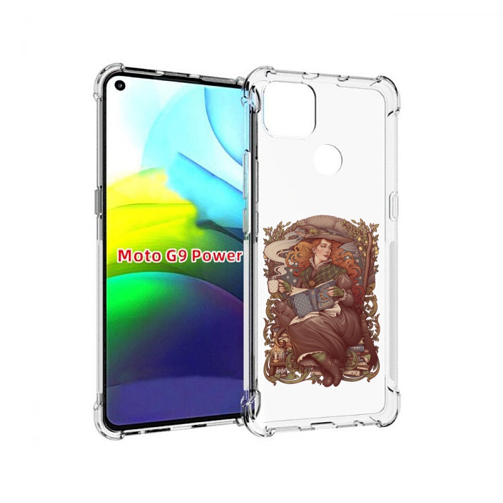 

Чехол MyPads Женские_126 для Motorola Moto G9 Power, Прозрачный, Tocco