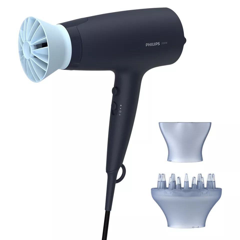 

Фен Philips BHD360 2100 Вт черный, BHD360