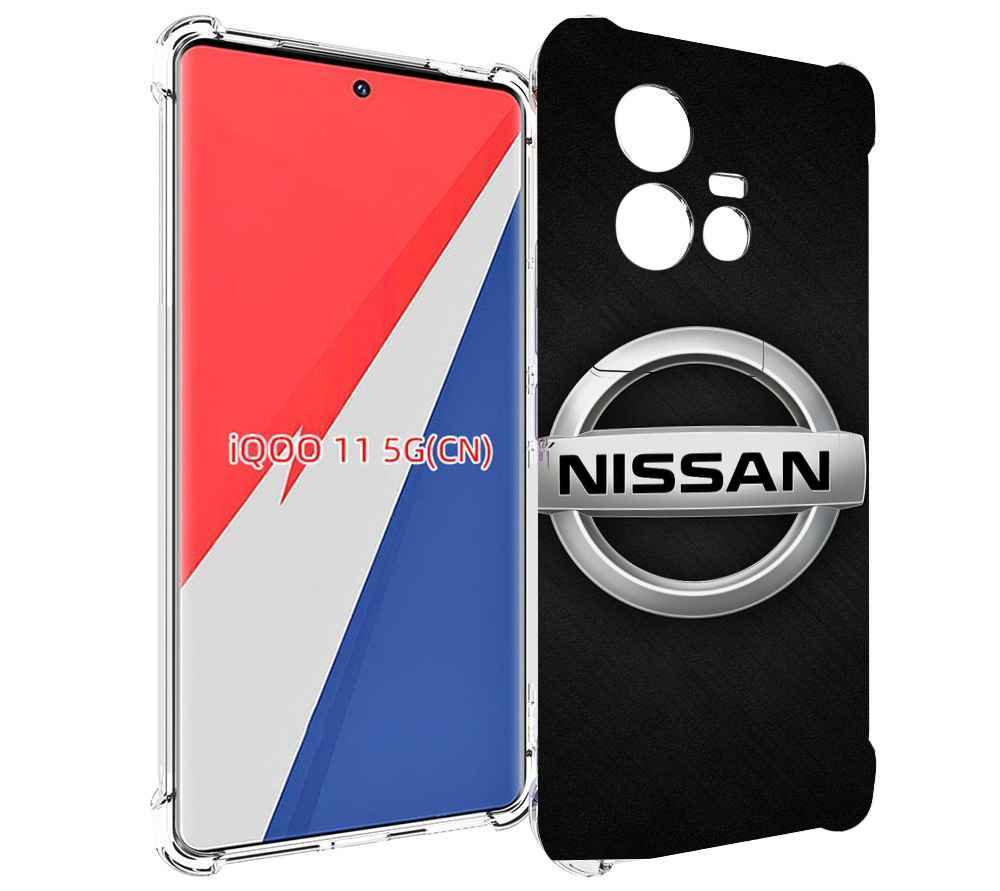 

Чехол MyPads nissan ниссан 2 мужской для Vivo iQOO 11, Прозрачный, Tocco